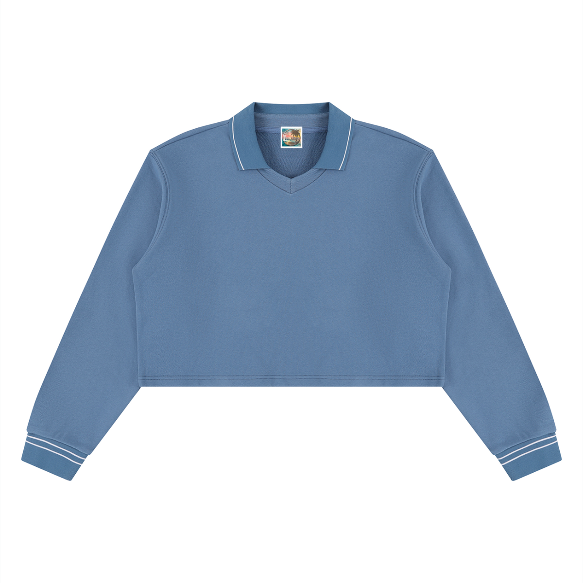 Women’s Crop Collared Sweatshirt