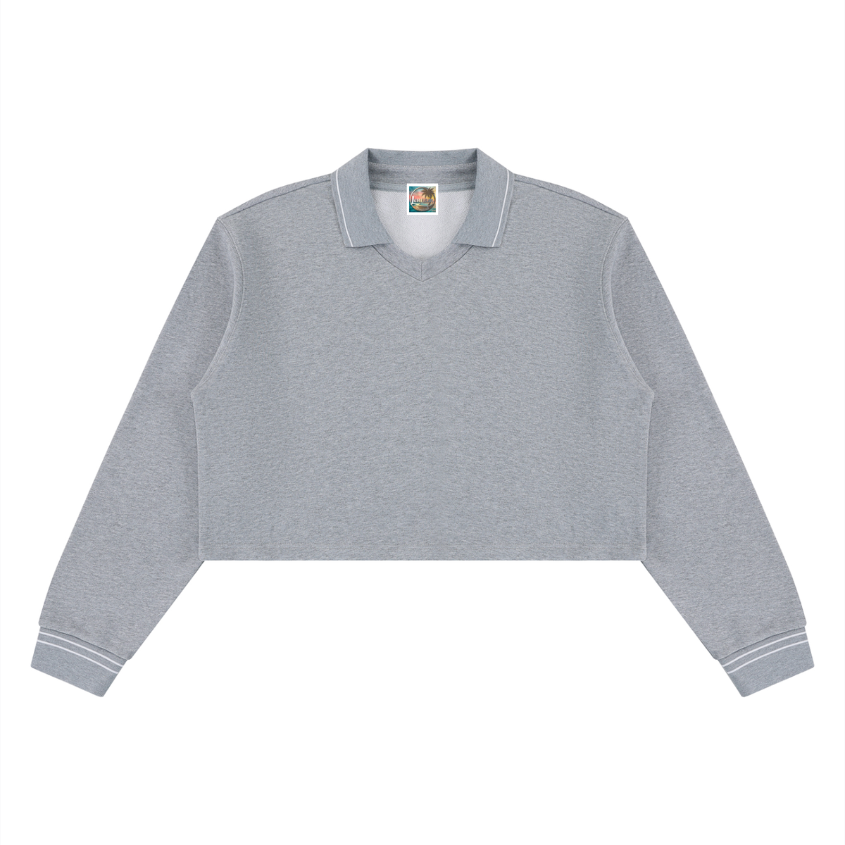 Women’s Crop Collared Sweatshirt