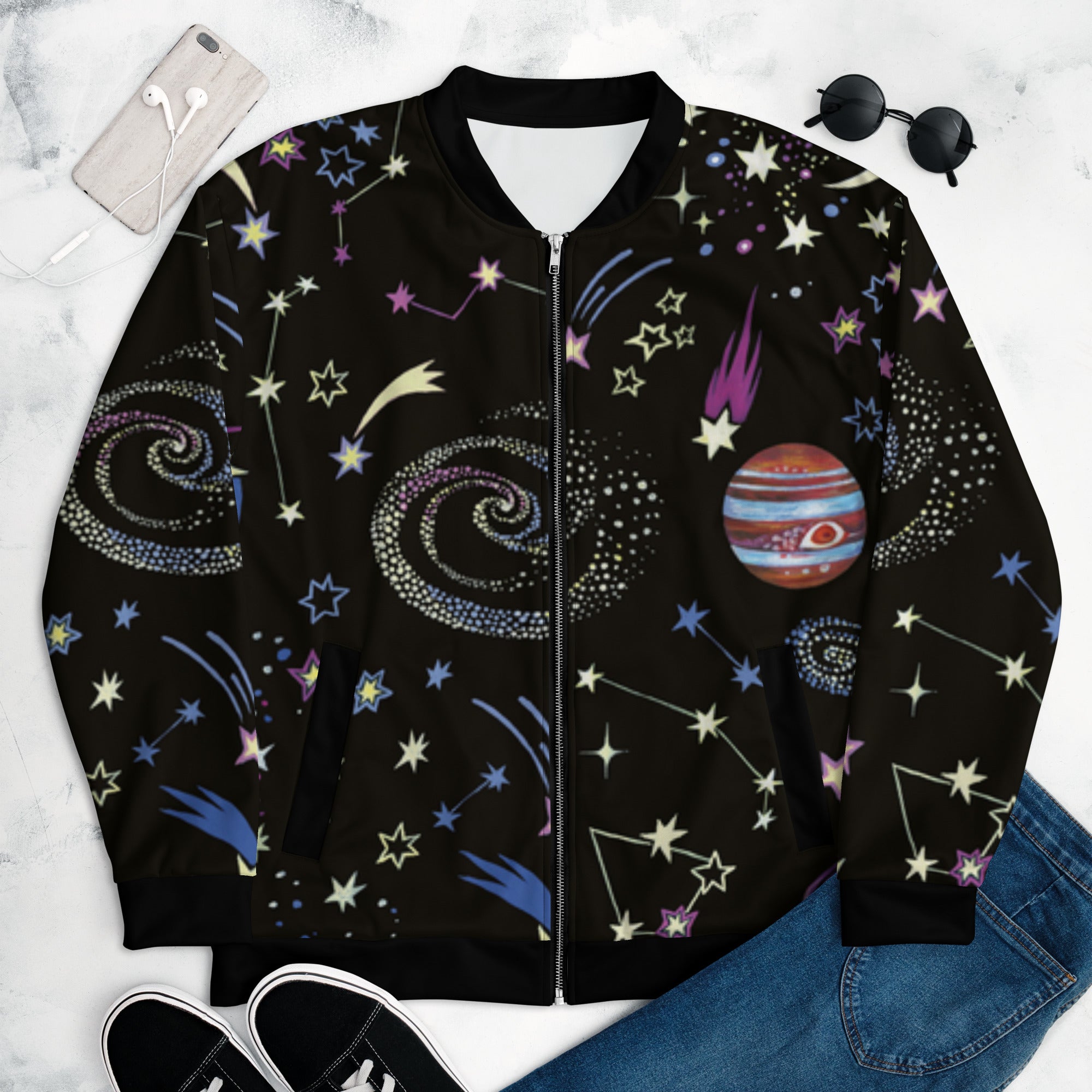 Alien Unisex Bomber Jacket – Leunam Tropical